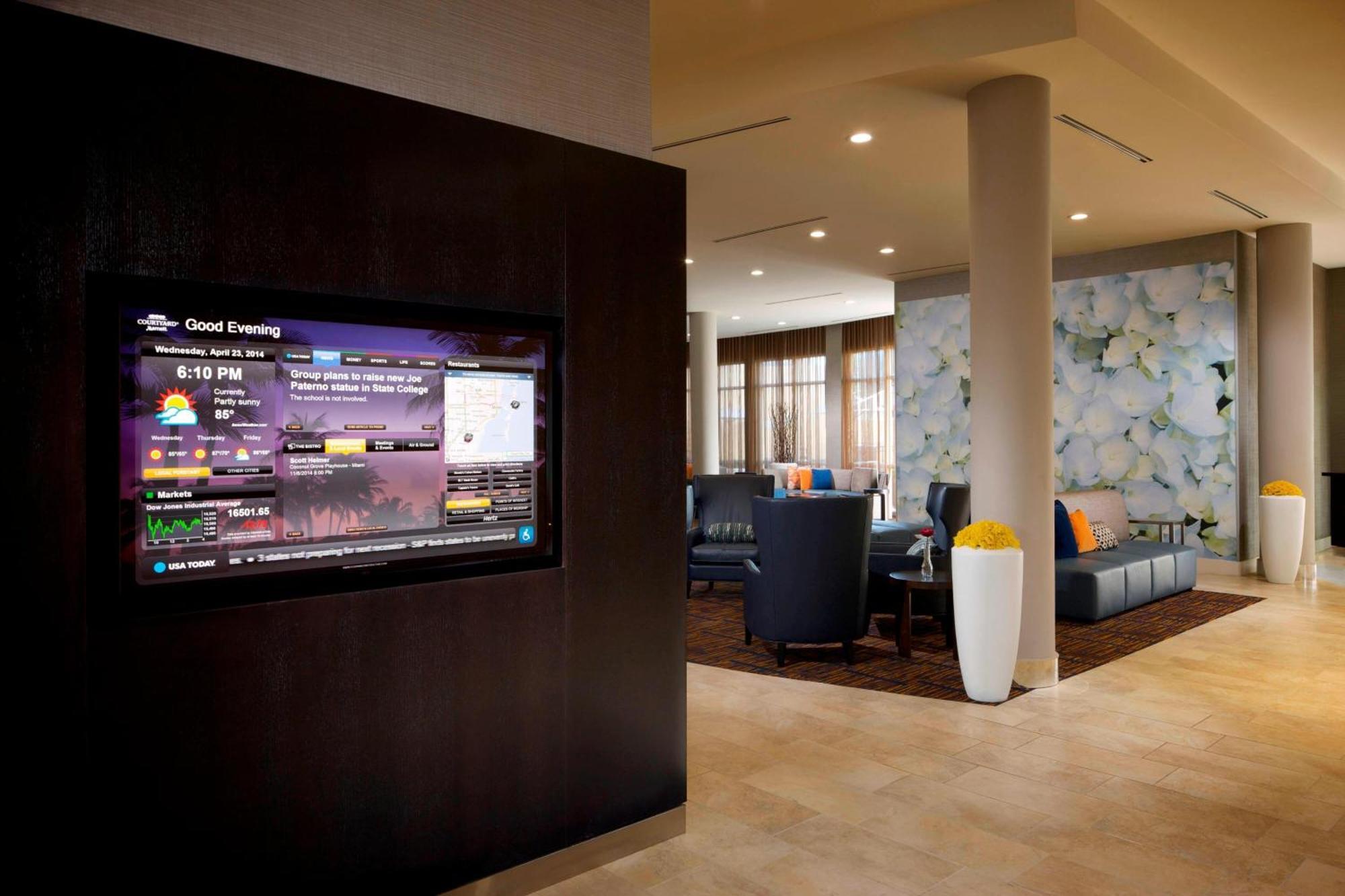 Courtyard Miami Dadeland Hotell Glenvar Heights Exteriör bild